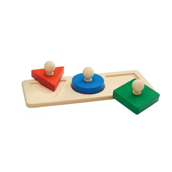 Encajable Figuras Geométricas de madera Plantoys - 1