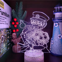 Lámpara De Noche Anime 3D Hanako-kun Yugi Amane LED Iluminación Decorativa Para Dormitorio Lámpara De Manga Regalos Con Sensor De Toque - details 10