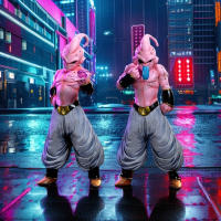 Figura De Acción Dragon Ball Z Majin Buu PVC 19cm Colección De Juguetes Modelos Para Regalos Para Adultos Y Adolescentes - details 4