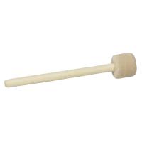 Mallet De Batería De Madera Con Cabeza De Lana Para Baterías Militares Palos De Batería De Madera Para Batería De Snare - details 1