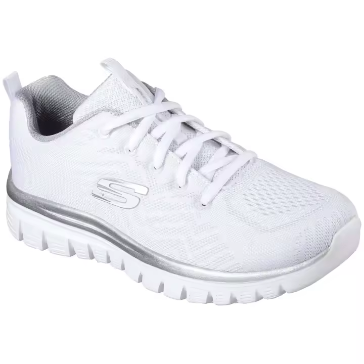 Zapatillas Skechers Graceful- Get Connected para mujer en color blanco - 1
