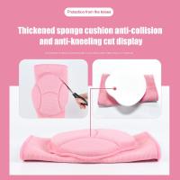 1Pcs Protección De Rodilla Antideslizante Espuma Gruesa Para Fútbol Lucha Baloncesto Voleibol Adecuado Para Hombres Y Mujeres - details 8