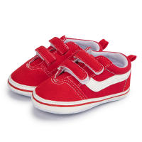Zapatillas De Lona Para Bebé Niño Y Niña Antideslizantes Suaves Primera Caminata Clásicas Estilo Casuales Con Rayas Para Todas Las Estaciones - details 14