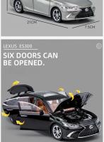 Modelo De Coche Lexus ES300 1:24 En Aleación De Metal Juguete Para Niños Vehículo De Simulación Alta Calidad Regalo Para Coleccionistas - details 5