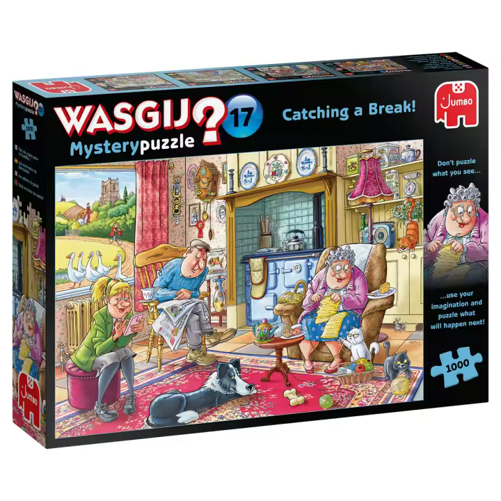 Wasgij Mystery 17 1000pcs Puzzle rompecabezas 1000 pieza(s) Cómics - 1