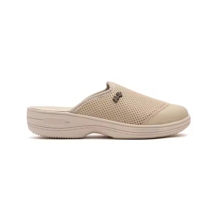Zuecos Anatómicos de piel beige by Bio Up Piel Piel y textil Piel anatómica - 1