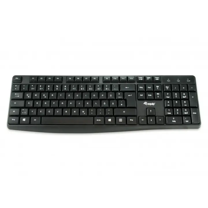 Equip - 245211 teclado Oficina USB QWERTY Español Negro 245211 - 1