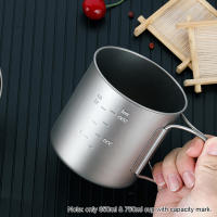 Tomshoo Copa De Camping Ultraligera De Titanio Con Mano Plegable Para Exteriores Y Picnics Vaso De Agua De 300/350/420/450/550/650/750ml - details 9