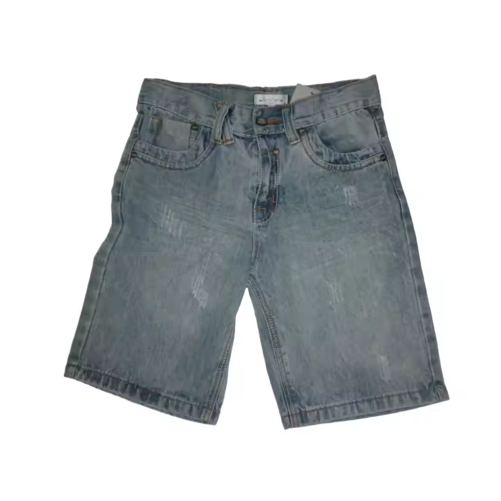 Pantalones Cortos Vaqueros niño Krater , Gris Azul 8 años 12 años 128 152 - 1