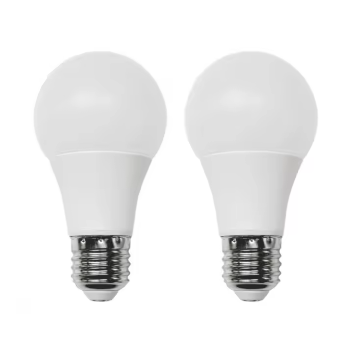 BOMBILLA LED A5 A60 15W E27 6400K AIGOSTAR 2 UNIDADES EN CAJA - 1