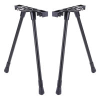 Pie De Mesa Plegable Para Camping Metálico Ajustable En Altura Para Exterior Y Viajes Equipamiento De Muebles VAKIND - details 1