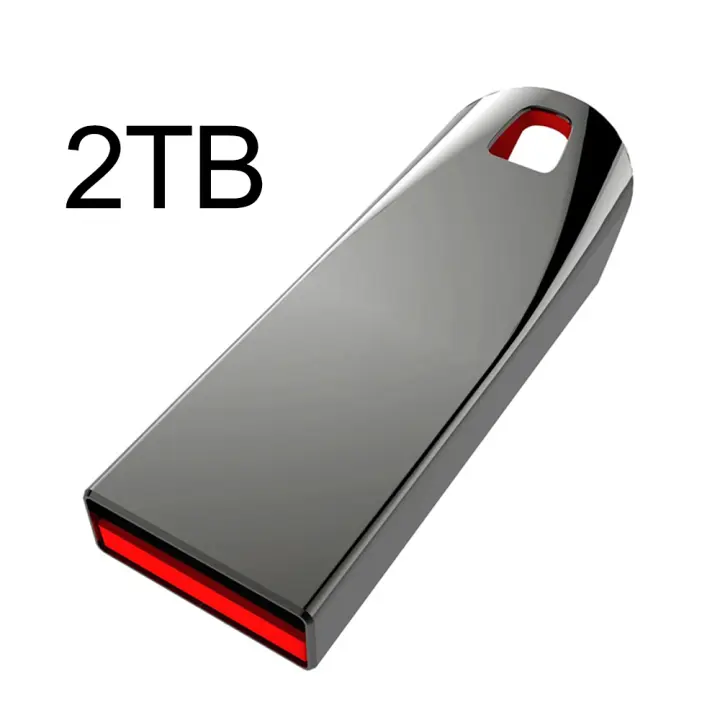 Pendrive portátil de Alta velocidad, Unidad Flash USB 3,0 de 2TB, 1TB, 512GB, Negro color - 1