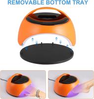 Lámpara de uñas LED UV, secador de uñas UV de Alta Potencia de 360 W con soporte para teléfono - details 3