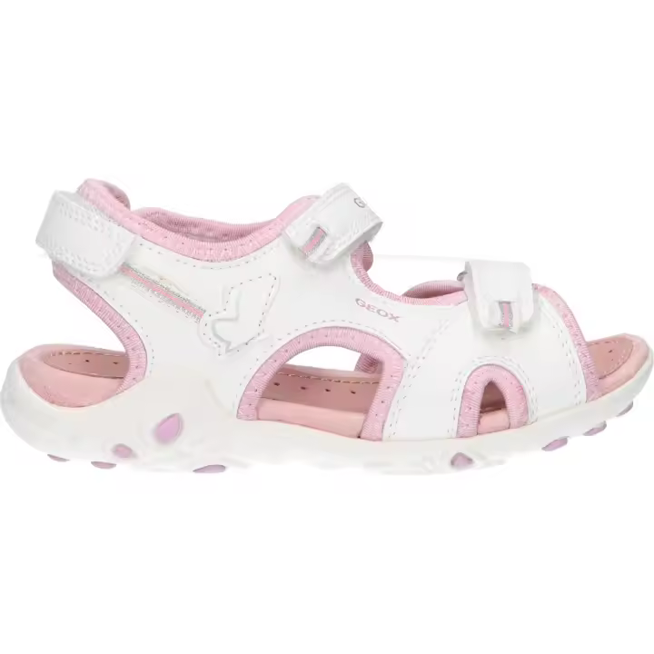 Sandalias de Niña geox J35GRD 05415 J SANDAL WHINBERRY G C0406 WHITE-PINK - 1