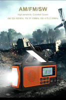 Radio De Emergencia Portátil 2025 Con Carga Solar Y Manivela 4000mAh Radio De Clima AM/FM/NOAA Alerta SOS Alarma Radio De Sobrevivencia - details 3