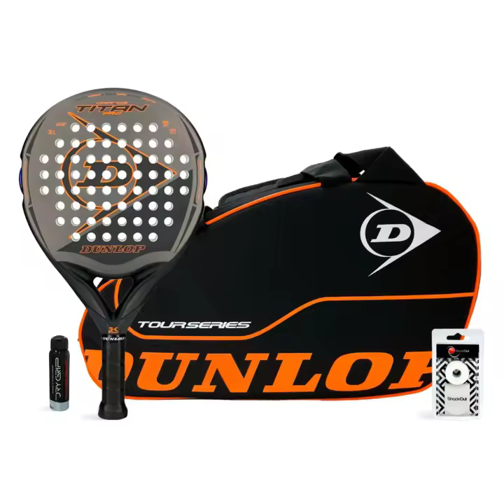 Pack Dunlop Titan Pro Orange + Tour Series Orange - 1
