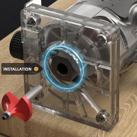 Máquina Trimmer Eléctrica Sin Cable Dewalt 33000RPM Para Carpintería Y Engrafado De Madera Herramienta De Millado Y Enhacendado - details 6