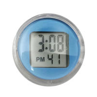 Reloj Digital Pequeño Y Resistente Al Agua Para Motocicleta Reloj De Pulsera Estilo Adhesivo Decorativo Para Coches Accesorios De Interiores - details 11