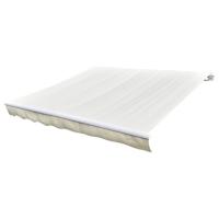 vidaXL Toldo de lona 450x300 cm Color Azul y blanco, Crema, naranja y blanco Protección Rayos UV para Terraza Patio Exterior Jardín - details 5