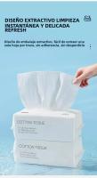 50pcs Toallas Desechables Para Limpieza Facial Suaves De Algodón Toalla Extractable Para Belleza Y Salón De Belleza Eliminación De Maquillaje - details 13