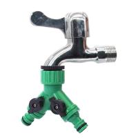 Válvula De Drenaje Y Para Jardín Sistema De Riego Conector De Camión De Agua Adaptador De Grifo Controlador Rápido N7B1 - details 4