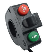 Bocina Y Señal De Giro Para Scooter Ebike Bicicleta Eléctrica Con Enchufe Impermeable De 5 Pines Control De Acelerador 3 En 1 De 22mm - details 6