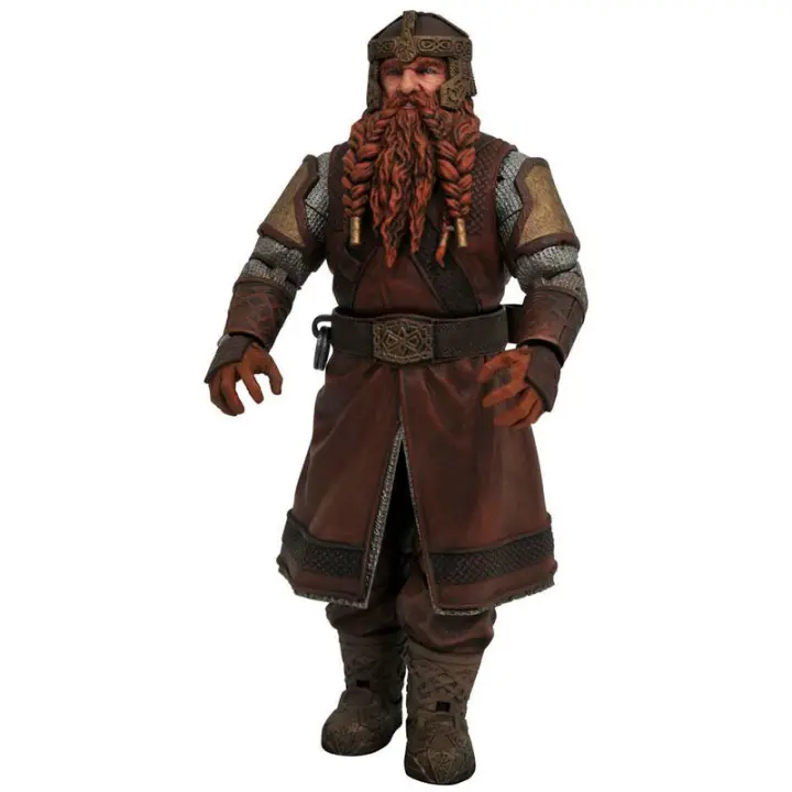 Figura Gimli El Señor de los Anillos 18cmFigura  Coleccionable - Idea de Regalo- Mercancia Oficial - Juguetes para Niños y Adultos - Movies Fans - Muñeco para Coleccionistas y Exposición - 1