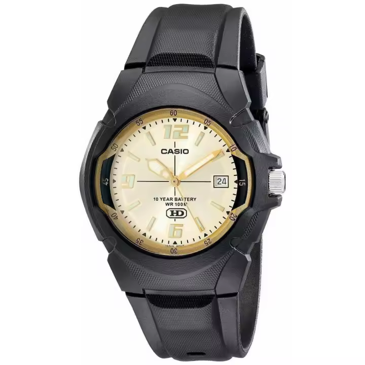reloj deportivo hombre Casio MW-600F-9A 100m WR 10 años batería - 1