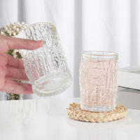 Vaso De Café Redondo Y Creativo De Vidrio Resistente Al Calor Taza De Leche Vaso De Agua Whisky Vaso De Bebida Eco-amigable 240ml/340ml - details 0
