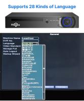 Hiseeu 5MP POE sistema de cámara de seguridad, grabador de video en red de 8CH H.265, detección de humanos AI, visión nocturna HD, impermeable IP66, sin HDD - details 7