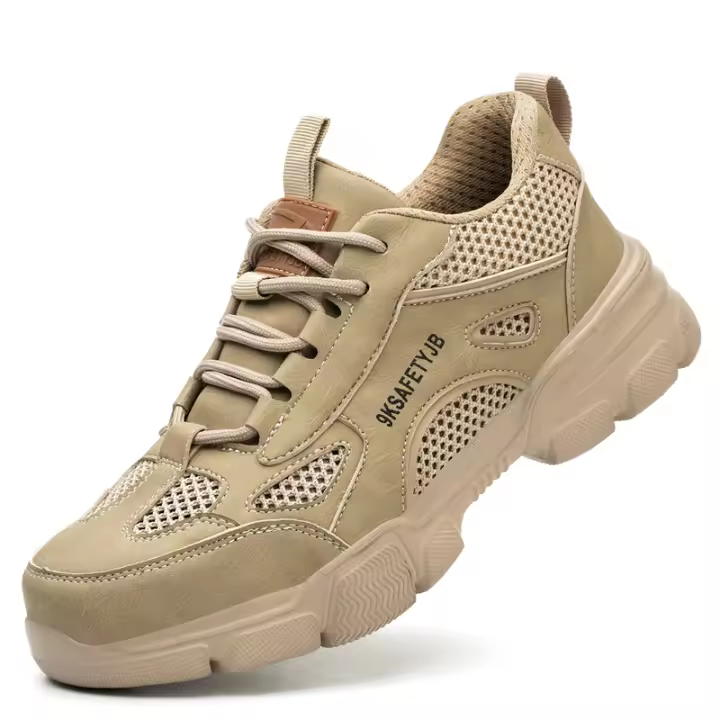 Botas De Seguridad Para Hombre Y Mujer Antideslizantes Transpirables Con Punta De Acero Ligeras Y Respirables Para Trabajo - 1