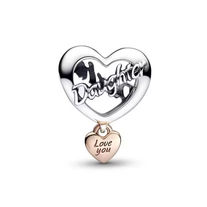 Charm Pandora Corazón Te Quiero Hija 782327C00 - 1