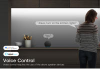 Controlador Inteligente Zigbee 3.0 Para Hogar Inteligente RGB LED Compatible Con Tiras LED 5050/2835 Neón COB Dimmer RGBCCT Interruptor WiFi - details 6