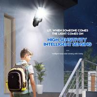 Lámpara Solar Exterior IP65 Con Sensor COB 108 LED Para Jardín Patio Camino 3 Modos De Iluminación Control Remoto Resistente Al Agua - details 1