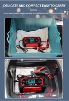 Cargador De Batería Para Coche Y Motocicleta 24V 12V 10A Dispositivo De Carga De Batería Lead-acid Con Reparación De Pulso Y Pantalla LCD Digital Inteligente - details 21