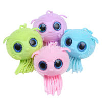 Juguete Electrónico De Ojos Grandes Y Medusa De Gelatina Con Flash Band TPR Pinching Y Relaxing Toy Para Niños De 3-12 Años - details 3