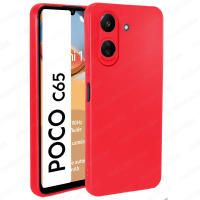 Funda Para XIAOMI POCO C65 Proteccion 3D Cámara, Cubre Cámara, Carcasa, Gel TPU Silicona Suave Mate, Color Negro Azul Rojo Rosa Morado, Ajuste Perfecto, Acceso Conector Carga Auricular, Meloenvias mle26 - details 3