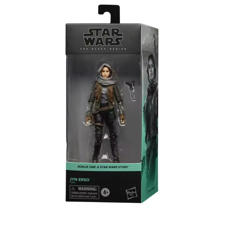 STAR WARS THE BLACK SERIES, FIGURA JYN ERSO STAR WARS ROGUE ONE - 1