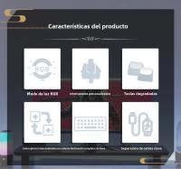 TECLADO MECÁNICO GAMING REDRAGON KS82-B USB RGB 82 TECLAS Layout Hot-Swap Compacto Para PC Laptop Conexión Wired Multicolor - details 1