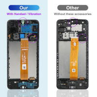 Pantalla LCD De Alta Calidad Para Samsung Galaxy A12 A125F Con Marco Digitizador Táctil Reparación Y Reemplazo De Alta Calidad - details 1