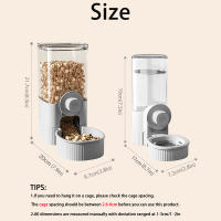 Cacerola Automática Para Mascotas 1.2L Alimentador Para Perros Gatos Conejos Recipiente De Alimentos Colgante Para Pequeños Puppy - details 0