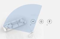 XIAOMI MIJIA-ventilador de pie para el hogar, por aplicación dispositivo portátil con Control inteligente, bajo nivel de ruido, 7 plumas, gran volumen de aire, escritorio, 32w - details 6