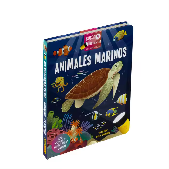 Libro ANIMALES MARINOS Editorial PANINI INFANTIL - 1