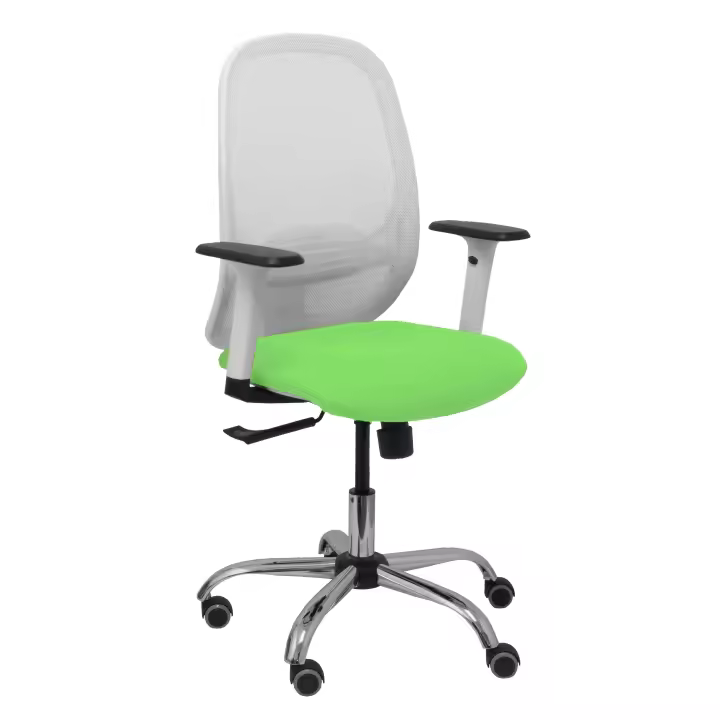Silla de Oficina Ergonómica Piqueras Y Crespo con Brazos Regulables y Refuerzo Lumbar Regulable - 1