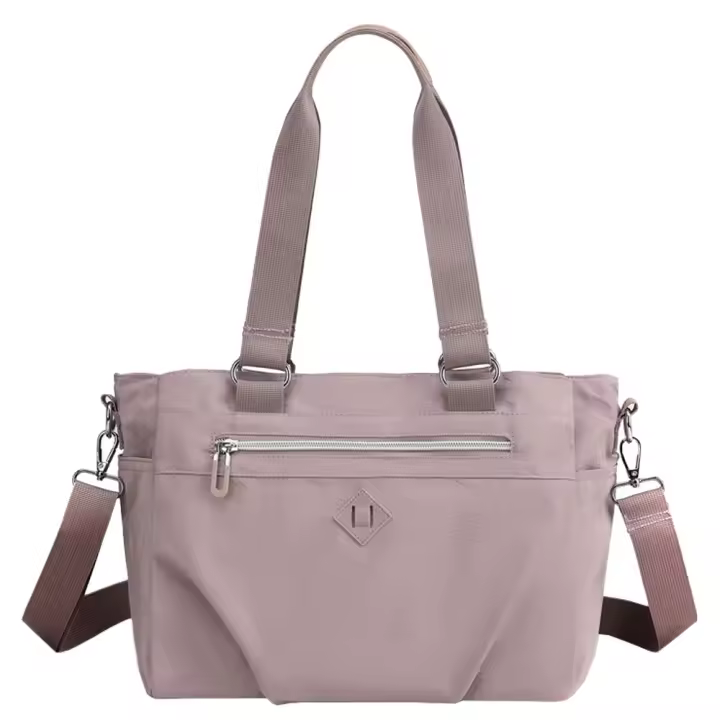 Bolso de mano de Nailon para Mujer, Bolso Cruzado Vintage, Bolso de trabajo con múltiples bolsos - 1