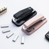 Clavadora De Escritorio M&G Portátil Con Capacidad Para 25 Hojas Diseño De Rotación 360 Grados Dos Modos De Encuadernación Negro/Blanco/Azul/Morado/Túnel Metal - details 0