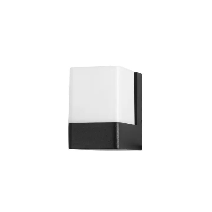 FORLIGHT Opalo - Aplique LED Exterior para Jardín y Terraza. LED 9.4W de Color Blanco Cálido 3000K. Con Protección para Exterio - 1