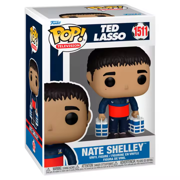 Figura Pop Ted Lasso Nate Shelley-Figura de Vinilo Coleccionable - Idea de Regalo- Mercancia Oficial - Juguetes para Niños y Adultos - Movies Fans - Muñeco para Coleccionistas y Exposición - 1
