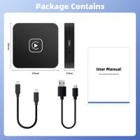 Adaptador De Adapter Inalámbrico 2 En 1 Para Coche Wireless CarPlay Android Auto Soporte Spotify Netflix Para Mazda Toyota Mercedes Peugeot Volvo - details 15