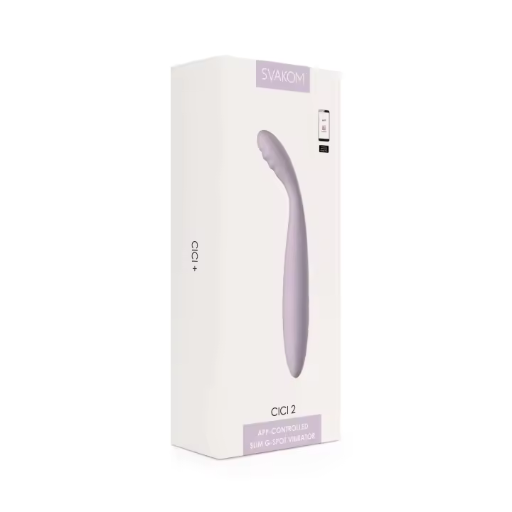 Belover Vibrador Cici 2 Lila - Svakom con Calentamiento - 1